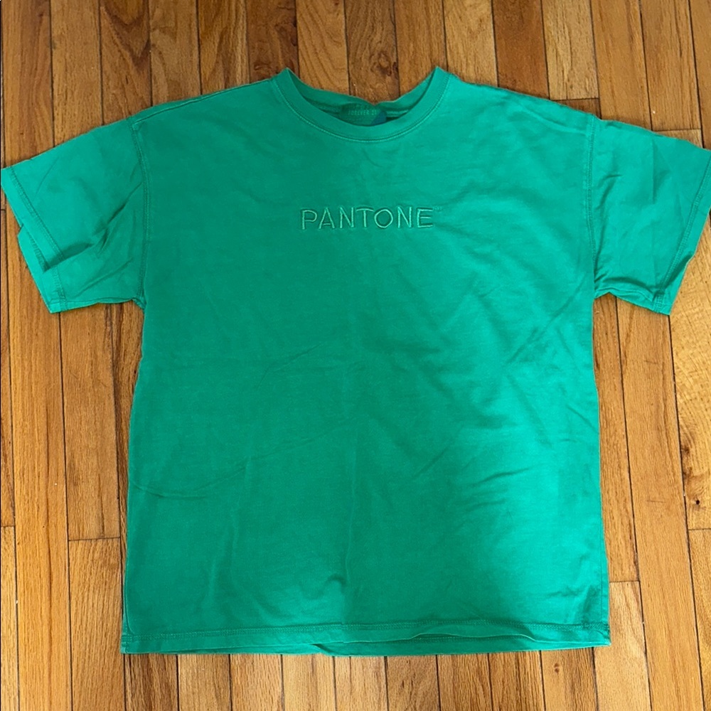 Forever 21 Green Short Sleeve Tee